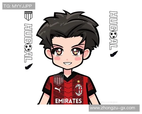 动漫风格足球明星男生手绘头像创意设计分享与欣赏